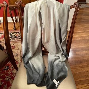 Carly Cushnie Ombré Grey Horizon Scarf